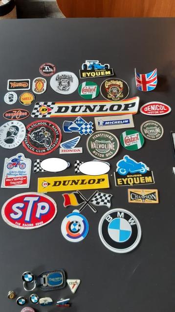 motoren patch stickers pins panini stickers oude emblemen pr beschikbaar voor biedingen