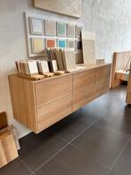 Commode in massieve eik, NIEUW uit toonzaal, Huis en Inrichting, Ophalen, 150 tot 200 cm, Eikenhout, Nieuw