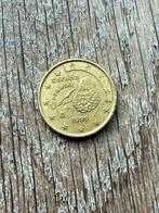 Zeldzame 10 eurocent munt van spanje van het jaar 1999, Postzegels en Munten, Ophalen, Spanje