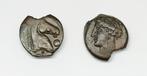Monnaie de Carthage, Sicily and Sardinia Mint 400-350 BC, Enlèvement ou Envoi, Monnaie en vrac, Italie