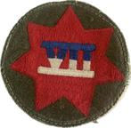 Patch US ww2 VII th Corps, Verzamelen, Verzenden