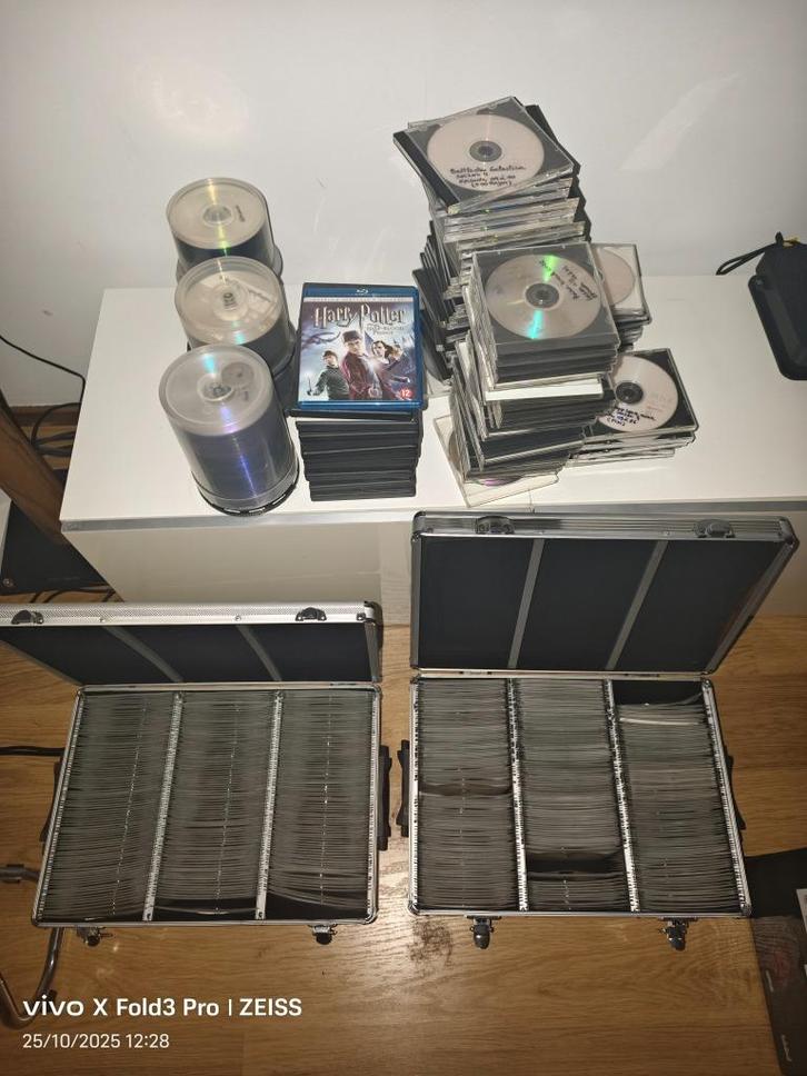 1500 dvd's gebrand, Cd's en Dvd's, Dvd's | Overige Dvd's, Ophalen