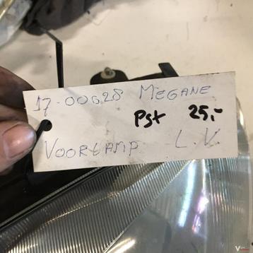Renault Megane 2001 Koplamp Links of Rechts beschikbaar voor biedingen