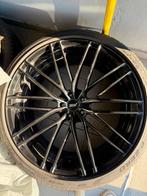 ABT SPORTSLINE HR-F GLOSSY BLACK IN 22 INCH, Auto-onderdelen, Ophalen, Band(en)