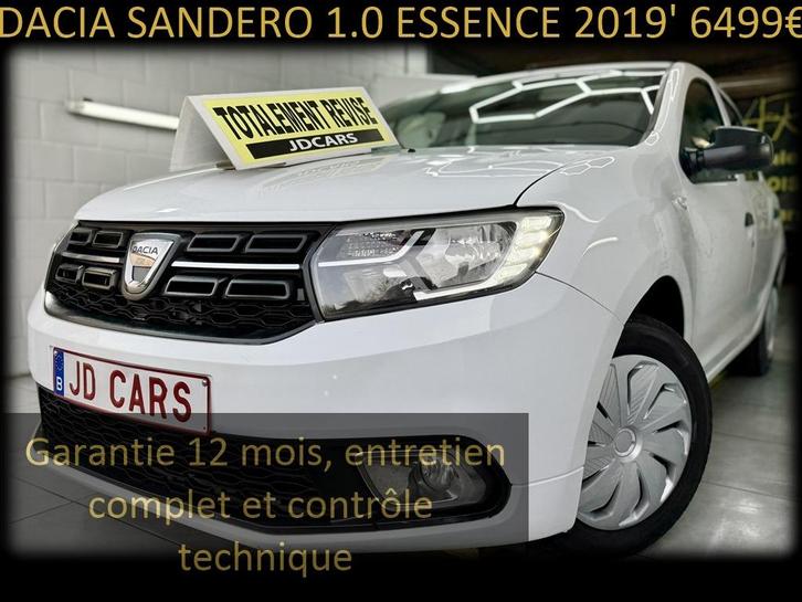 DACIA SANDERO 1.0 ESSENCE ‼️GARANTIE 1 AN CTOK‼️, Auto's, Dacia, Bedrijf, Te koop, Sandero, ABS, Airbags, Airconditioning, Alarm