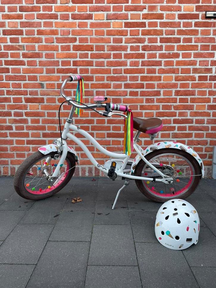 Electra fiets - 16inch, Fietsen en Brommers, Fietsen | Kinderfietsjes, Zo goed als nieuw, 16 tot 20 inch, Zijwieltjes, Ophalen