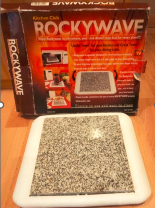 Rockywave bordverwarmer, Huis en Inrichting, Keuken | Servies, Gebruikt, Bord(en), Ophalen