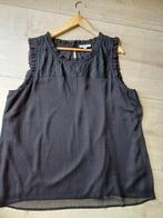 Zhenzi mouwloos zwart bloesje L(Mt52), Zhenzi, Ophalen of Verzenden, Zo goed als nieuw, Blouse of Tuniek