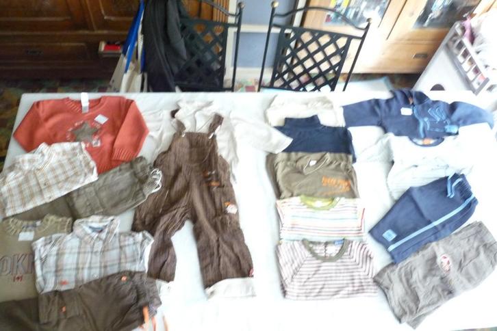 lot de vêtements bébé garçon 86/92 - 1,5 ans à 2 ans, Kinderen en Baby's, Babykleding | Maat 86, Jongetje, Overige typen, Ophalen of Verzenden