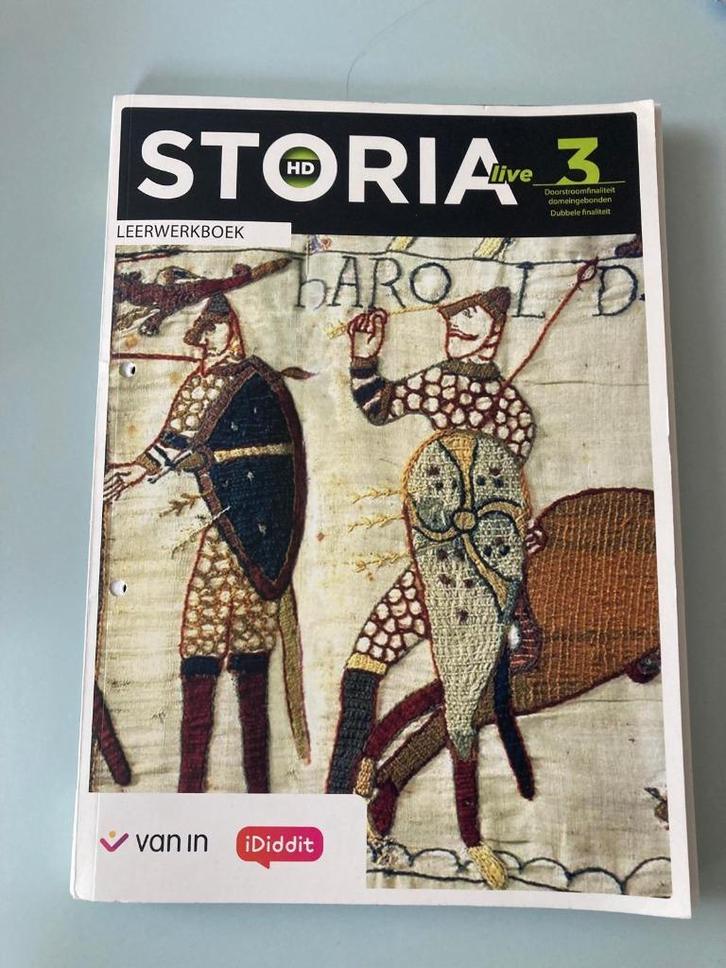 Leerwerkboek Storia (3e geschiedenis – doorstroom), Boeken, Schoolboeken, Zo goed als nieuw, Geschiedenis, Ophalen of Verzenden