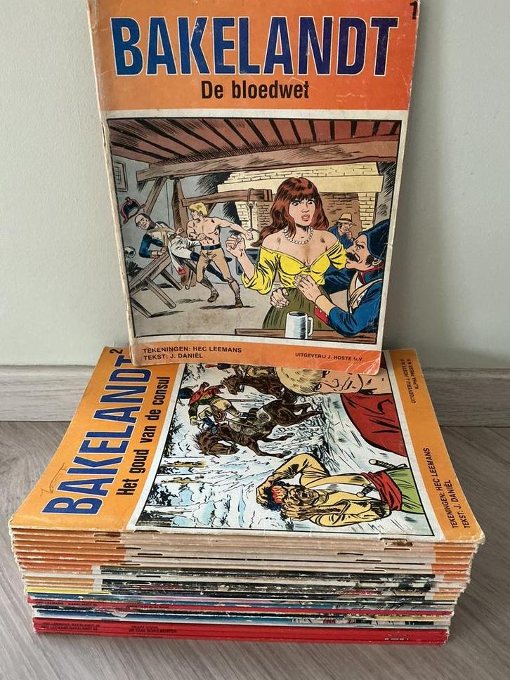 Strips Bakelandt, Boeken, Stripverhalen, Gelezen, Ophalen