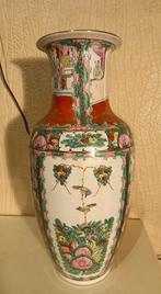Antieke Chinese vaas 45cm Famille rose 1950, Antiek en Kunst, Antiek | Vazen, Ophalen