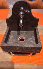 Natuurstenen handwastafel met kraan en beugel – NIEUW, Doe-het-zelf en Bouw, Ophalen, Nieuw, Steen, Kraan