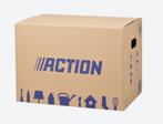 Action verhuisdozen, Ophalen, Opvouwbaar, Minder dan 35 cm, Minder dan 50 cm