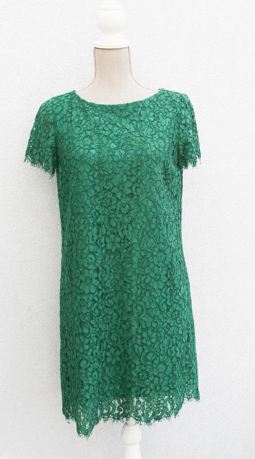 Mooie groene jurk Zara M - nieuw, Kleding | Dames, Jurken, Nieuw, Maat 38/40 (M), Groen, Ophalen of Verzenden