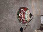 Coca cola lamp, Ophalen, Gebruikt, Lood Glas tiffany, Glas