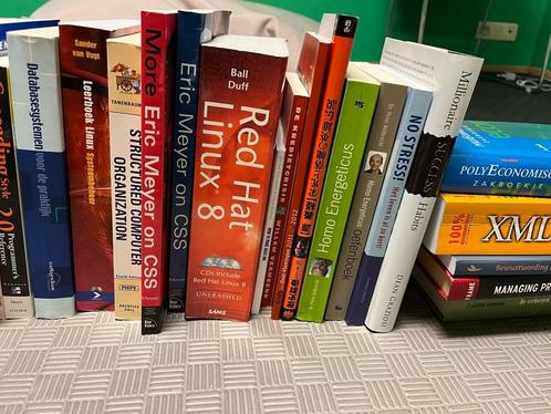 19 ICT boeken (programmeren, netwerken, hacken, webdesign..., Livres, Livres d'étude & Cours, Comme neuf, Enseignement supérieur professionnel