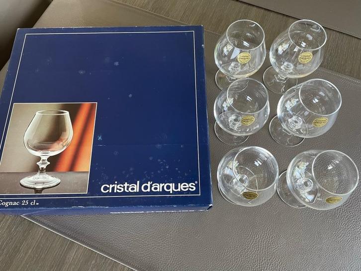 Cristal d’arques glazen, Antiek en Kunst, Antiek | Glaswerk en Kristal, Ophalen