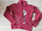 Vest / sweater gilet bordeaux Terre Bleue maat 152 / 12 jaar, Kinderen en Baby's, Kinderkleding | Maat 128, Meisje, Trui of Vest