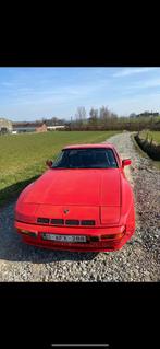 Porsche 944, Auto's, 2500 cc, Achterwielaandrijving, Zwart, Leder en Stof