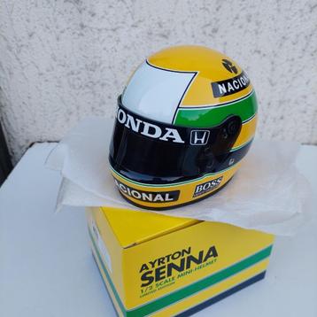 AYRTON SENNA 1/2 HELM UIT 1988 LIMITED EDITION HONDA BOSS beschikbaar voor biedingen