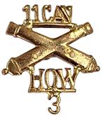 postwar 11 th calvalry division 3rd howitzer squadron pin, Verzamelen, Ophalen of Verzenden