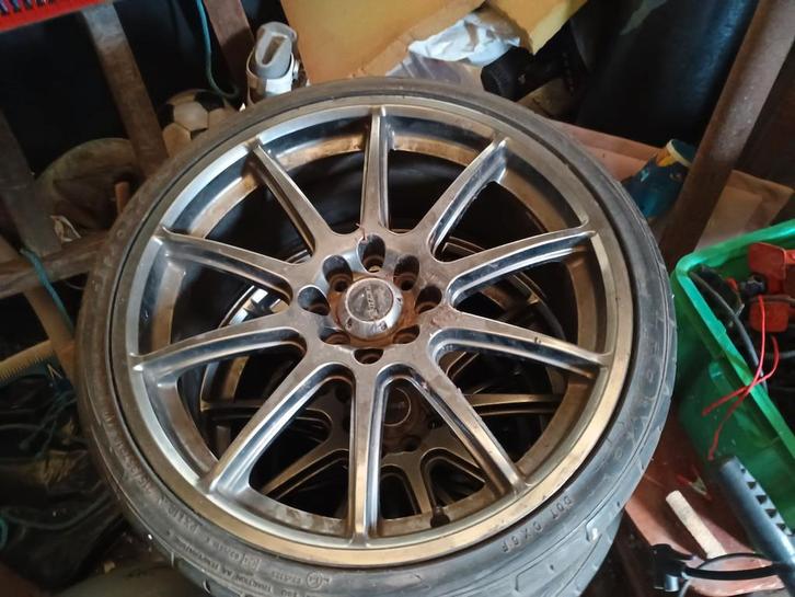 Lenso Velgen + Tenso R Naafdoppen, Auto-onderdelen, Banden en Velgen, Banden en Velgen, Zomerbanden, 18 inch, 215 mm, Personenwagen