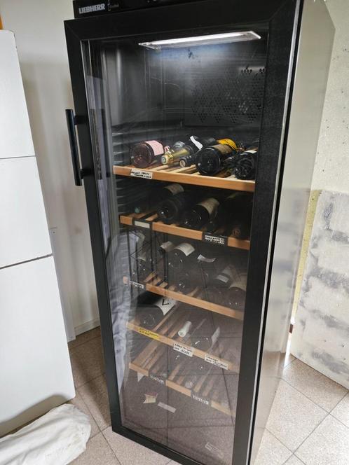 Wijn Frigo Liebherr, Electroménager, Réfrigérateurs & Frigos, Comme neuf, Sans bac à congélation, 150 à 200 litres, 160 cm ou plus