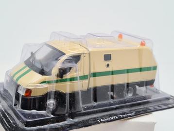 GAZ 3302 hulpdiensten Rusland USSR - DeAgostini 1:43