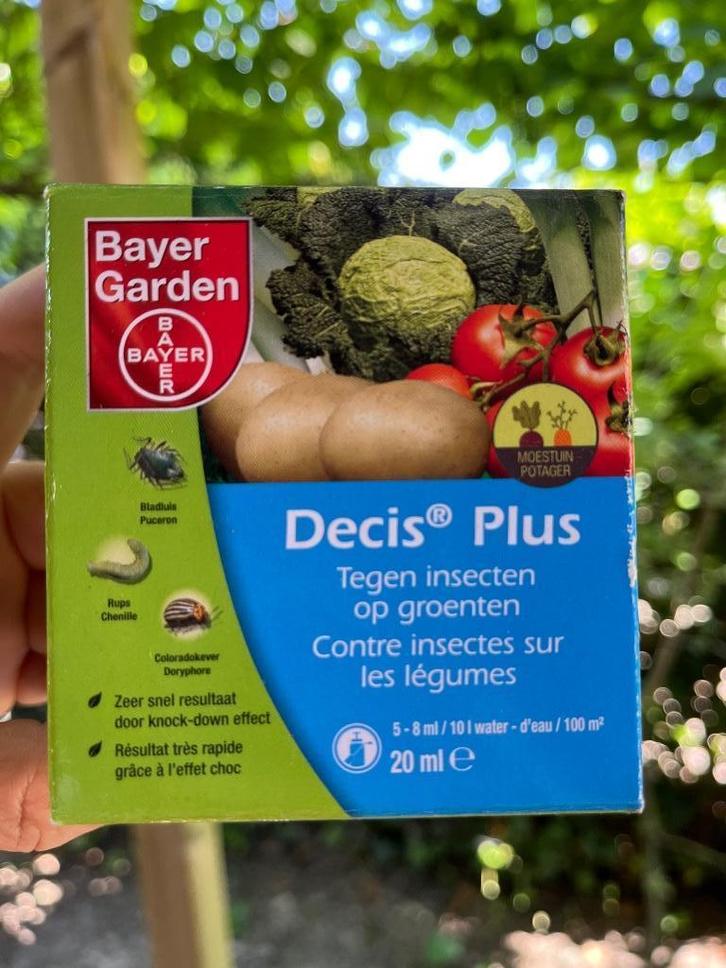 DECIS Plus tegen insecten en rupsen op groenten/sierplanten, Jardin & Terrasse, Pesticides, Enlèvement ou Envoi