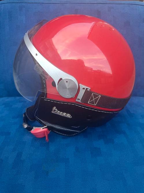 Vespa helm / bromfietshelm, Fietsen en Brommers, Brommerhelmen, Gebruikt, Ophalen of Verzenden