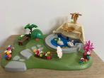 Playmobil vijver en fontein € 15, Kinderen en Baby's, Speelgoed | Playmobil, Ophalen of Verzenden, Zo goed als nieuw, Complete set