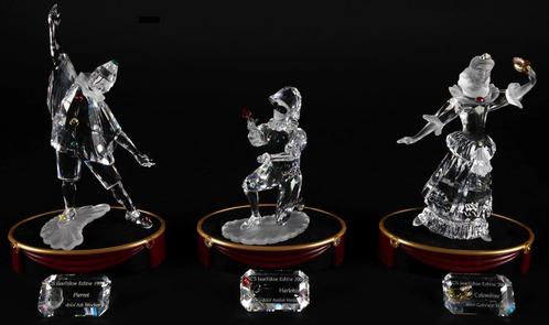 Complete set trilogie 'Masquerade', Swarovski nieuw in OVP, Verzamelen, Swarovski, Nieuw, Figuurtje, Ophalen of Verzenden