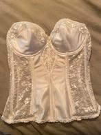 Ondergoed trouwkleding: Bustier/corset, Gedragen, Poirier, Ophalen of Verzenden, Wit