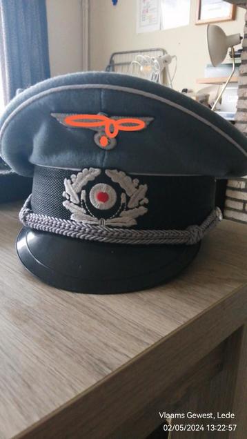 Duitse kepie ww2 officier 