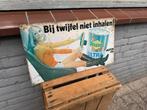 DELUXOL oud reclamebord truck, Ophalen of Verzenden, Gebruikt, Reclamebord