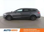 Ford Mondeo 2.0 TDCi Titanium Business (bj 2018, automaat), Auto's, Stof, Gebruikt, 150 pk, Zilver of Grijs