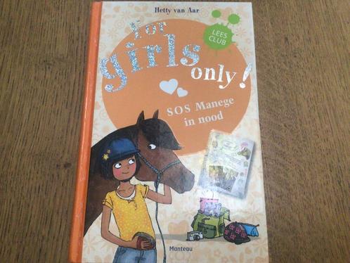 Hetty Van Aar - SOS manege in nood - goede staat, Boeken, Kinderboeken | Jeugd | 10 tot 12 jaar, Gelezen, Ophalen