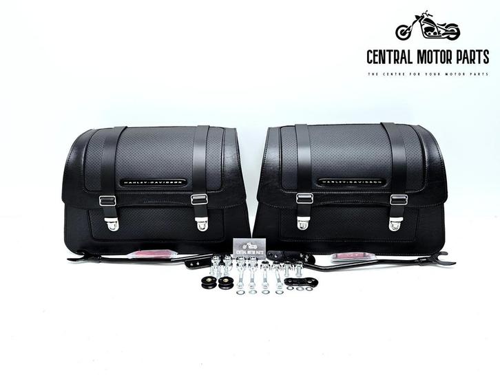 Afneembare Vinyl Black Tassen Softail 2018-up, Motoren, Onderdelen | Harley-Davidson, Nieuw, Ophalen of Verzenden