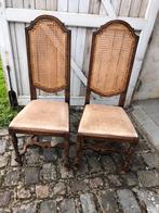 2 chaises cannelées à restaurer, Maison & Meubles, Chaises, Utilisé