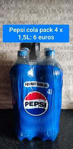 Pepsi cola pack 4 x 1,5L, Enlèvement