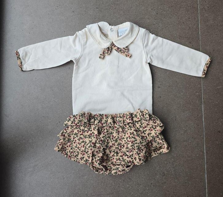 Bloomer (en body) Natini - 3 maanden, Enfants & Bébés, Vêtements de bébé | Taille 62, Comme neuf, Fille, Pantalon, Enlèvement ou Envoi