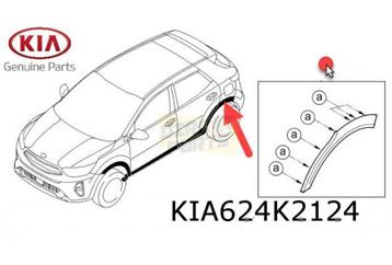 Kia Stonic achterstermlijst Rechts Origineel! 87742H8400 beschikbaar voor biedingen