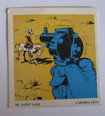 Chromo Image Lucky Luke n 10 ou n 81. 1970