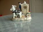 Beeldje paart koets, Ophalen of Verzenden