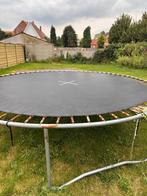 Trampoline 305cm + trampoline 366 cm, Ophalen, Gebruikt