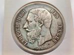 België 5 frank 1870, Zilver, Ophalen of Verzenden, Losse munt, Zilver