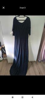 Robe de ceremonie, Kleding | Dames, Gelegenheidskleding, Ophalen, Zo goed als nieuw, Maat 42/44 (L), Blauw