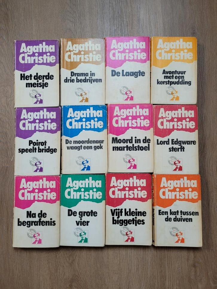 Aghatie Christie pockets - 0,5 euro per boek, Livres, Policiers, Utilisé, Enlèvement ou Envoi