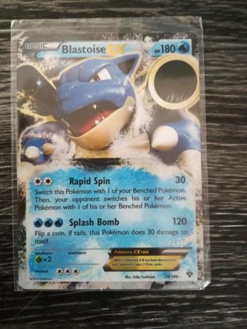 Pokémonkaart : Blastoise EX 29/146+ Charizard EX 223/197 beschikbaar voor biedingen